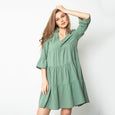 Twist & Twirl Boho Dress
