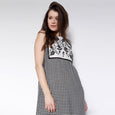 Lets Tasselate Gingham Dress