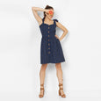 Just-Beaching Pinafore Dress